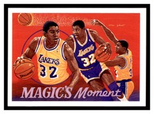 1991-92 Upper Deck #29 MAGIC'S MOMENT SPCL Los Angeles Lakers