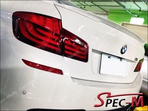 2011-2015 528i 535i 550i M5 4 puertas pintado 300 blanco rendimiento maletero alerón - Imagen 1 de 3
