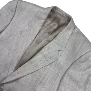 VTG Jules Gillette Men's Wool Tweed 2-Button Blazer Jacket Brown • 40S - Picture 1 of 12