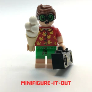 Genuine LEGO MINIFIGURE - BATMAN MOVIE SERIES 2 - VACATION ROBIN - COLTLBM32 - Picture 1 of 1