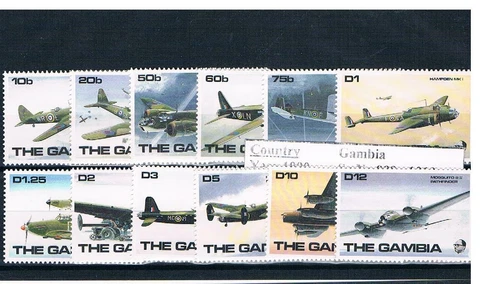 Thematics -  World War II & Other Aviation -  World Stamp Sets Cover