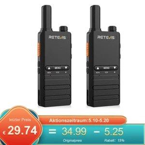 Retevis B63B Walkie Talkie z trzema przyciskami Ustawienie funkcji jednym kliknięciem - Zdjęcie 1 z 13