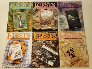 1998 FIRSTS: THE BOOK COLLECTOR'S MAGAZINE - 6 ISSUES - JAN - JUN - UNREAD CLEAN - Picture 1 of 4