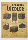 Bernhard Wedler Stettin Breslau Grammophon Gewehre Waffen 1937 Katalog