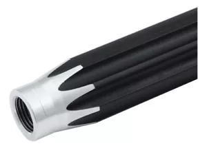 Quickcar 75-240 Aluminum Scalloped Suspension Tube 24" Long 3/4-16 Female Thread - Foto 1 di 1