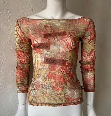 T-Shirt Vintage Multicolore Jean Paul Gaultier - Photo 1/4