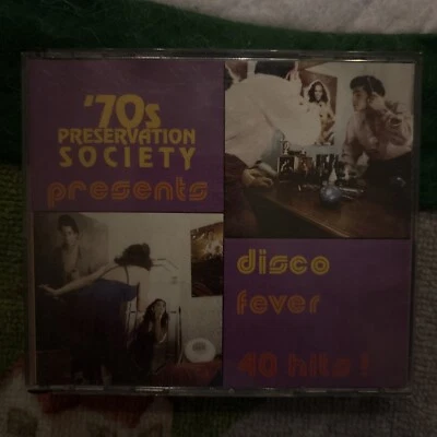 70’s Preservation Society Presents: Disco Fever, 40 Hits  (2 CD Set) Foto 1 de 4