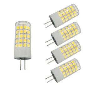 5pcs G4 GU4.0 Bi-Pin Led Bulb 5W Light 64-2835 SMD Lamp 110~120V Ceramics Light - Picture 1 of 7