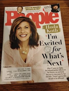 People Magazine  October 21, 2024  Hoda  Kotb "I'm Excited For What's Next" - Picture 1 of 2