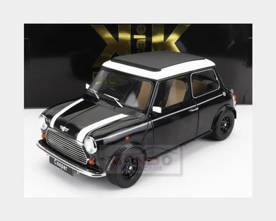 1:12 KK SCALE Mini Cooper Sunroof Rhd 1992 Black White KKDC120072R - Immagine 1 di 2