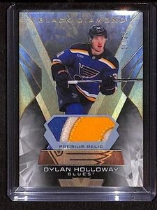 2025-26 UD Black Diamond Premium Reliquia Dylan Holloway/25 - Imagen 1 de 2