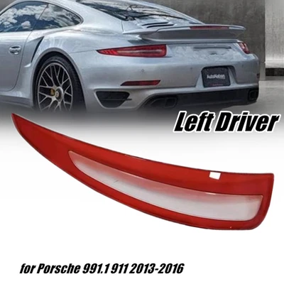 1X for Porsche 991.1 911 2013-2016 Left Driver Replace Tail Light Lens Cover LH - Imagem 1 de 4