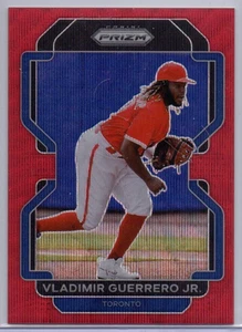 2022 Panini Prizm Red #76, VLADIMIR GUERRERO Jr. /99, Toronto Blue Jays - Foto 1 di 2