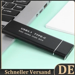 NVME Externes SSD-Gehäuse Aluminiumlegierung SSD-Festplattenbox M.2-Schlüssel PC - Afbeelding 1 van 24