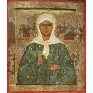 Cross-stitch kit   Thea Gouverneur 578A  The Blessed Saint Matron of Moscow - Picture 1 of 5