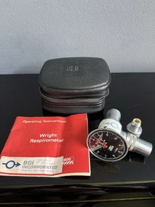 WRIGHT BOC Mark 14 Respirometer With Case & Manual - E6415 - Made In England - Picture 1 of 6