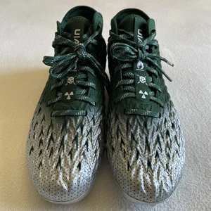 Under Armour UA Spotlight 4 MC Men Size 10 Football Cleats Green - Picture 1 of 11