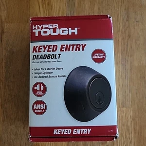 HYPER TOUGH EINZYLINDERRIEGEL, ÖLGERIEBEN BRONZE FINISH HT3501-150 - Bild 1 von 3