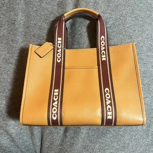 COACH beige tote bag - Picture 1 of 8