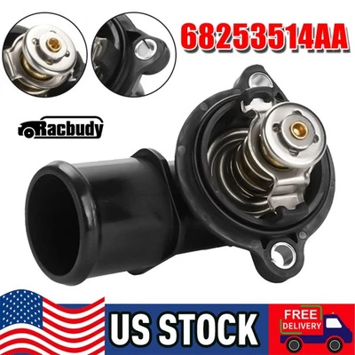 Termostato para Jeep Grand Cherokee Ram 1500 2014-2022 con carcasa 68253514AA Foto 1 de 4