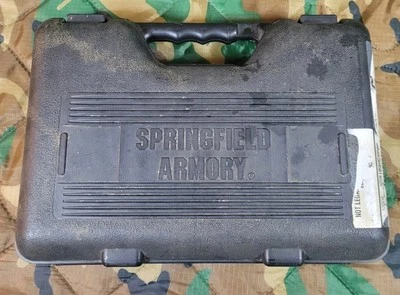 SPRINGFIELD ARMORY OEM HARD PLASTIC CASE FOR ORIGINAL XDS BLACK - Image 1 of 4