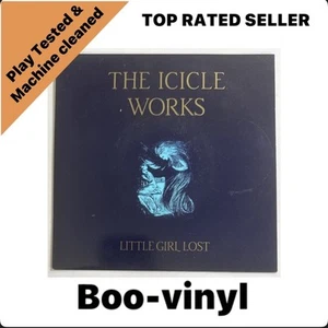The Icicle Works - Little Girl Lost  7” Vinyl Record Indie Rock EX / EX - Imagen 1 de 6