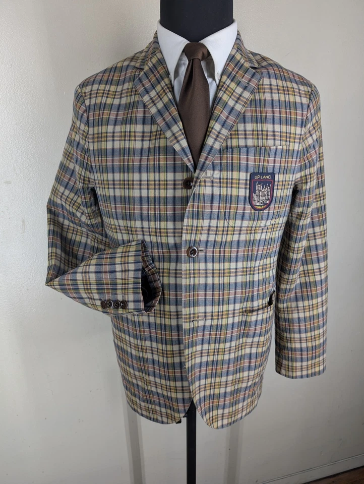 Blazer Rugby Ralph Lauren Vintage 100% Algodón-Sin Pantalones-Pequeño-Para Ajustar Talla 36 R EE. UU. Foto 1 de 4