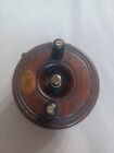 Vintage 3 1/2" Modern Arms Company Wooden Centrepin/Fly Fishing Reel - Rare