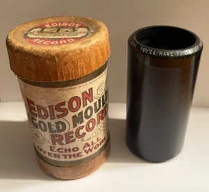 EDISON 2M CYLINDER RECORD 9568 YOU'LL HAVE TO GET OFF AND WALK -WILL F. DENNY - Picture 1 of 10
