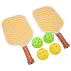 Pickle Rackets Carbon Fiber PP Pickleball Paddles And Balls For Outdoor Beac
