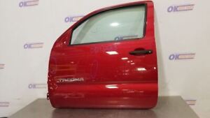 07 2007 TOYOTA TACOMA STANDARD CAB COMPLETE DOOR ASSEMBLY FRONT LEFT DRIVER RED