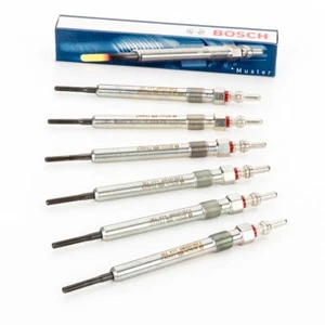 6x Glow Plugs original Bosch Duraterm 0250402002 for BMW 3er E46 E90 E93 E92 E91 - Picture 1 of 1