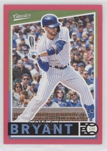 2019 Panini Chronicles Classics Pink /25 Kris Bryant #15