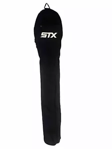 STX Essential Lacrosse Stick Bag Shoulder Strap Pocket Black 44” - Picture 1 of 5