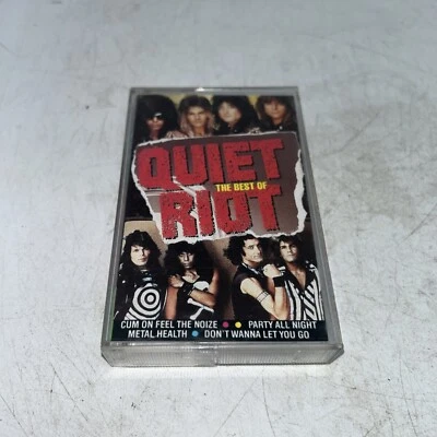 The Best Of Quiet Riot Cassette Tape 1989 - Image 1 of 4