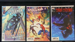 Spider Man Self Improve Spiderverse Miles Lot #1 Variant NM COMBINED SHIPPING - Picture 1 of 4