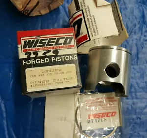 VINTAGE 2282P2 WISECO SNOWMOBLIE PISTON YAMAHA SRX440 SSR440 LC 1978-80 445 TWIN - Picture 1 of 5