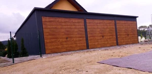 Blechgarage Container Metallgarage Stahlhalle HALLE garage Zelthalle LAGER 8x5 - Bild 1 von 3
