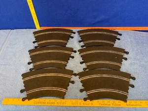 Scalextric 1/32 Slot Car Track Curve Lot of 6 Curves - Picture 1 of 13
