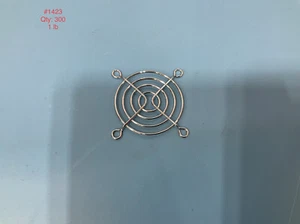 (4pcs) 60mm Fan Finger Grill Nickel Plated Steel Grill Protector Guard Fan Cover - Picture 1 of 2