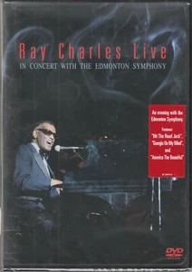 Ray Charles Live - In Concert With the Edmonton Symphony (In 1981) NEW DVD - Imagen 1 de 2