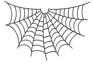 SPIDER WEB HALF #71 DECAL VINYL GRAPHIC CAR TRUCK HOOD TAILGATE VEHICLE AUTO - Bild 1 von 2