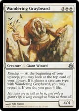 WANDERING GRAYBEARD ~mtg NM Morningtide Unc x1