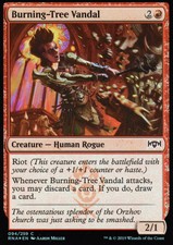 Burning-Tree Vandal Foil | NM/M | Ravnica allegiance | Magic MTG