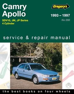 Gregory's Service Repair Manual Toyota Camry Holden Apollo JM JP 93-97 WORKSHOP - Picture 1 of 1