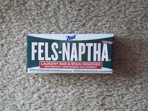 Fels-Naptha iconic laundry bar and stain remover bar by Zout, new, 5 oz. - Picture 1 of 1