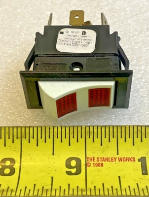 0851-2302 MCGILL switch Rocker Full Size Nos 4 Prog - Imagem 1 de 4