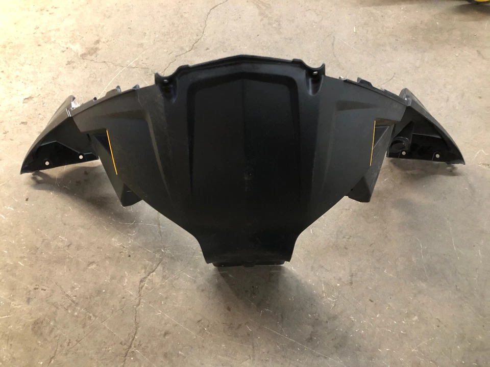 2008-2013 Polaris 550 IQ 600 700 800 RMK OEM Black Nosepan w/ Foil Assembly - Image 1 of 4