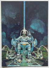 Don Maitz Fantasy Art Trading Card FPG 1994, Metallic Storms Chase card MS4