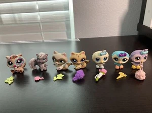 Littlest Pet Shop Konvolut 7 Nager/Eulen mit Zubehör - Bild 1 von 3